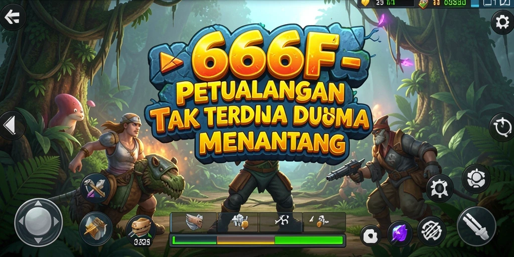 Tampilan gameplay <strong>666F</strong> yang menantang dan mengasyikkan.