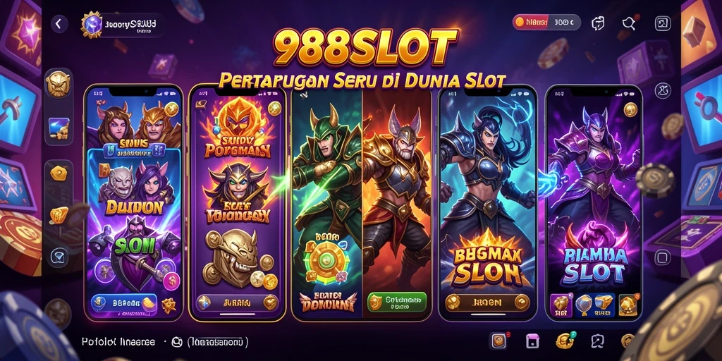 Tampilan gameplay seru dan menegangkan di 988SLOT.