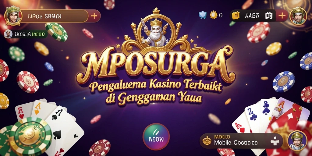 Tampilan menarik dari gameplay Kasino di MPOSURGA.