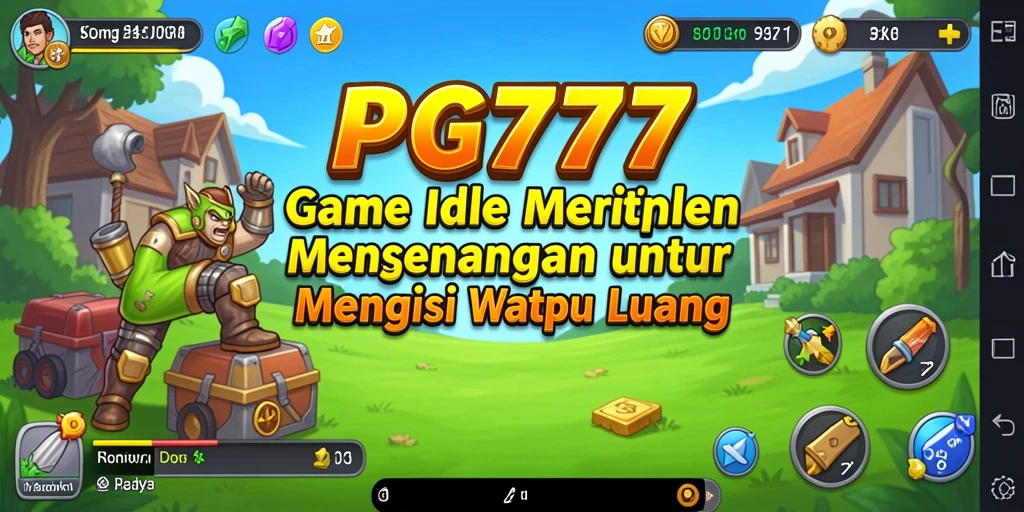 Tampilan gameplay PG777 yang menarik dan menenangkan.